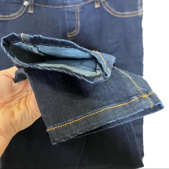 MAMA Jeans Maternity Dark Wash Stretchy Skinny Medium - Picture 4 of 11